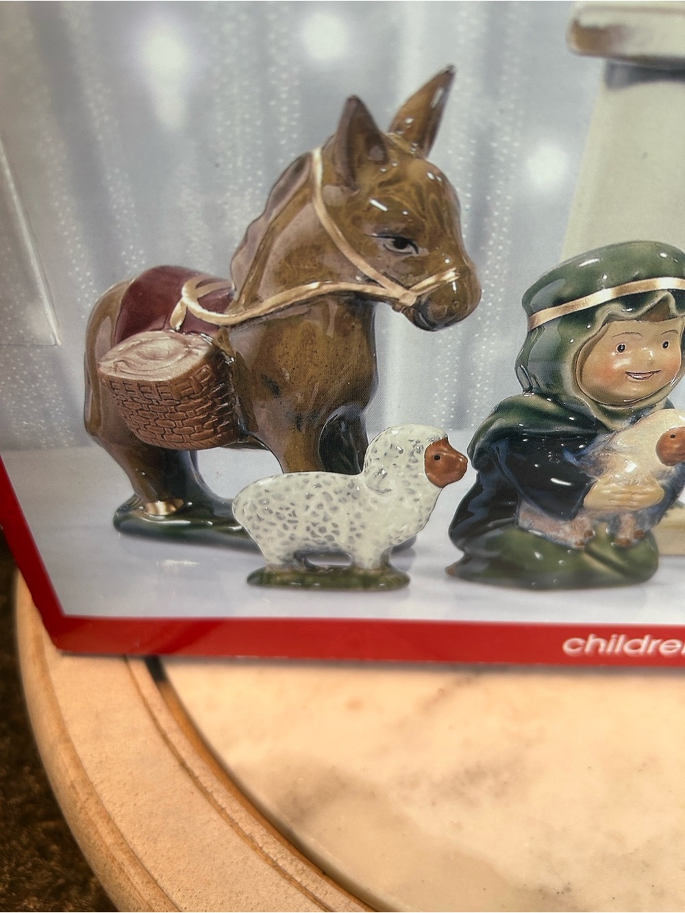 Home Collection Nativity Figurine Set - Green, Brown, Cream - Picture 2 of 6